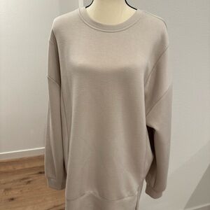 Zella Taupe Long Sleeve Top